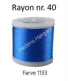Madeira Rayon nr. 40 farve 1133 blå